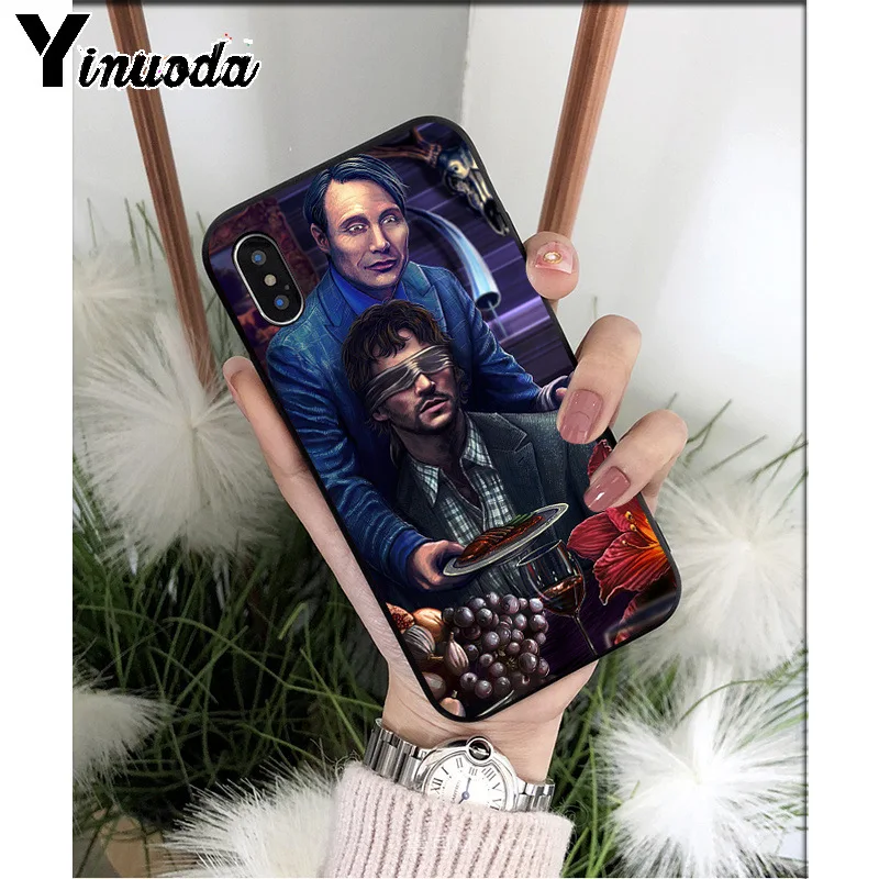 Yinuoda ТВ серия Hannibal высококачественный чехол для телефона для Apple iPhone 8 7 6 6S Plus X XS MAX 5 5S SE XR Чехол для мобильного телефона s