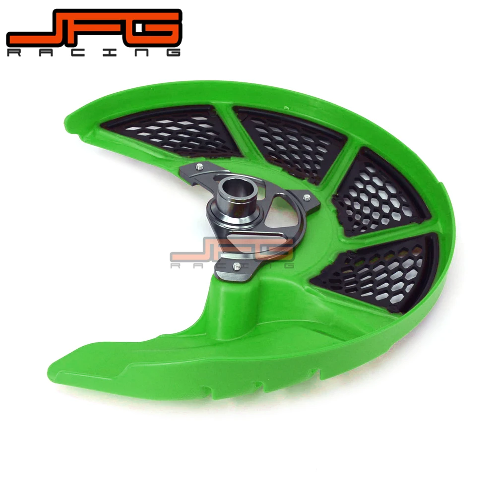 Brake Disc Rotor Guard Cover Protector For KAWASAKI KX125 KX250 KX250F KX450F KLX450R KX KXF KLX 125 250 450 2006-