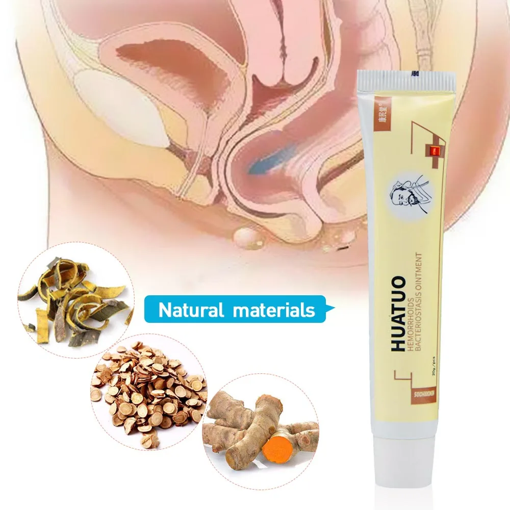 Huatuo геморрой мазь Китайский крем мощный внутренний геморрой сваи внешний анальный трещины медицинский пластырь P1037