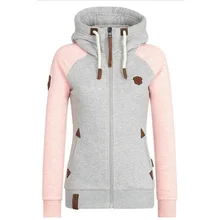 Women Oversized 5XL sweate Pullover Hooded Knitted Loose Warm Zipper Streetwear Fashion Winter Coat Sherpa Hooded Tops