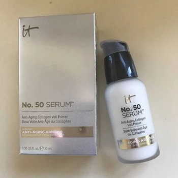 

It Cosmetics Makeup Primer Anti-aging Collagen Veil Cream Moisturizing Hydration Oil-Control Eyes Skin Care Make Up Base