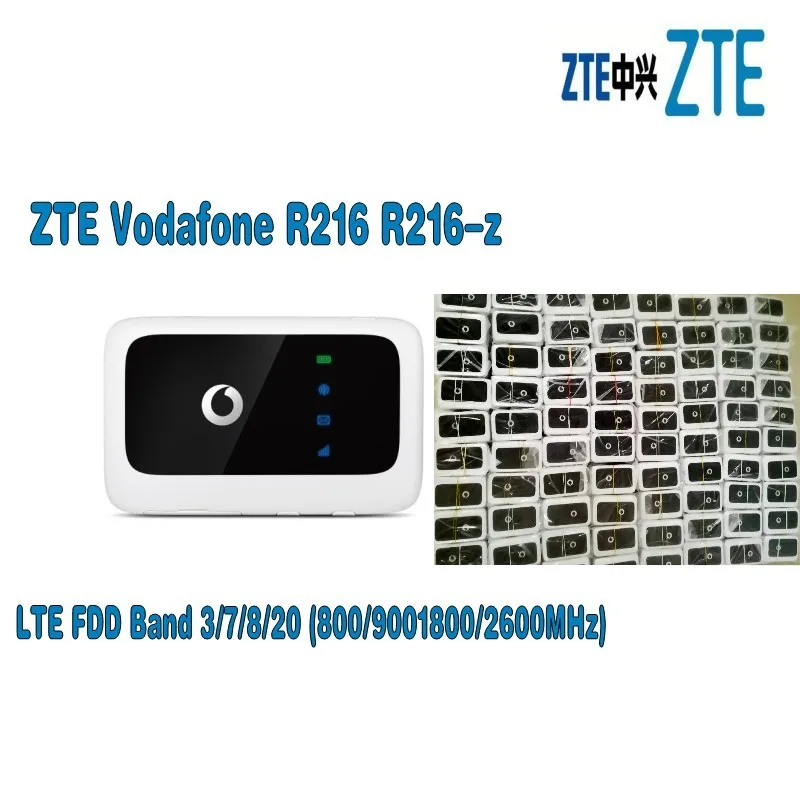 Разблокированная Мобильная точка доступа ZTE Vodafone R216 с антенной 4G LTE 150 Мбит/с