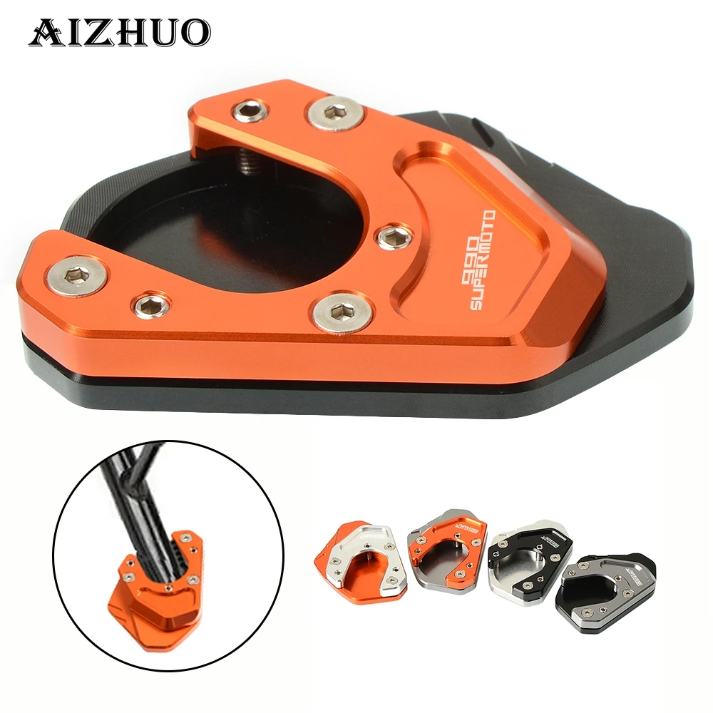 ZEXIJOW 2er Set Motorrad Ständerfüße - Universelle CNC Aluminium Standfußverlängerung