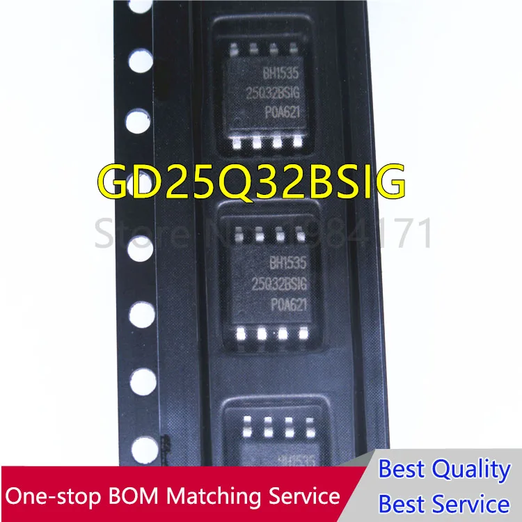 20Pcs GD25Q32BSIG 25Q32BSIG GD SOP8 spot new | Электронные компоненты и принадлежности