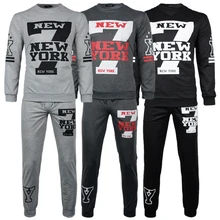 Мужские наборы повседневные с длинным рукавом мужские топы и брюки мужской костюм свитера и толстовки от CT& HF