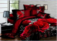 U&H Hot sale!4pcs 3d bed set bedding sets High quality.pillowcase reactive printed bedclothes queen size bed linen