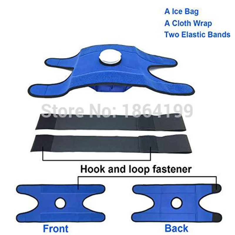 

1Pcs Medical Cooling Cloth Ice Bag Reusable Sport Injury Ice Bag Durable First Aid Health Care Cold Therapy Ice Pack