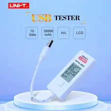 UNI-T USB тест напряжения ers U диск доктор Вольтметр для зарядного устройства метр UT658 UT658B тест Макс 9 В с хранения данных USB тест er метров