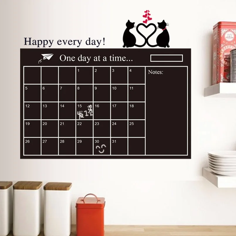 Online Get Cheap Chalkboard Sticker Calendar -Aliexpress.com ...