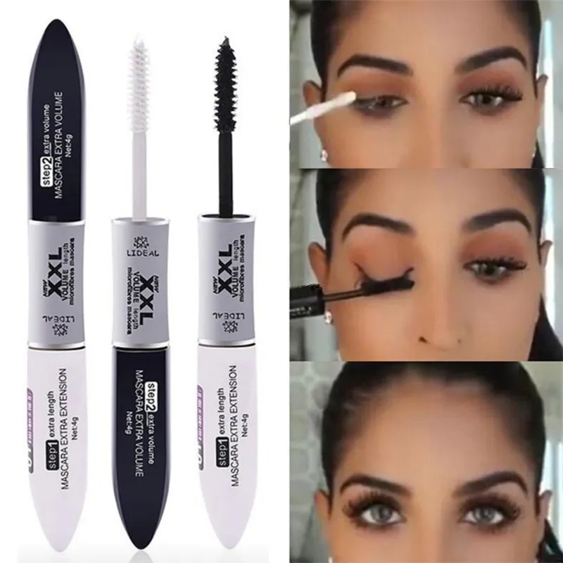 4d silk fiber mascara vattenfast för volym och längd_voghion.com