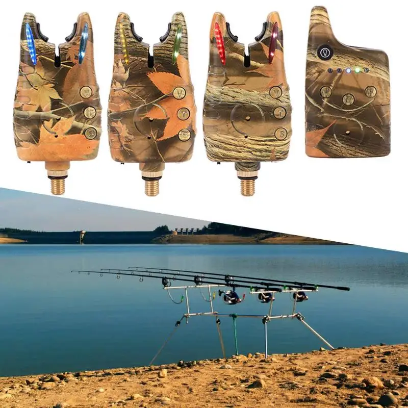 

JY-57 Wireless Electronic Fishing Bite Alarm Kit With 8 LED Indicator