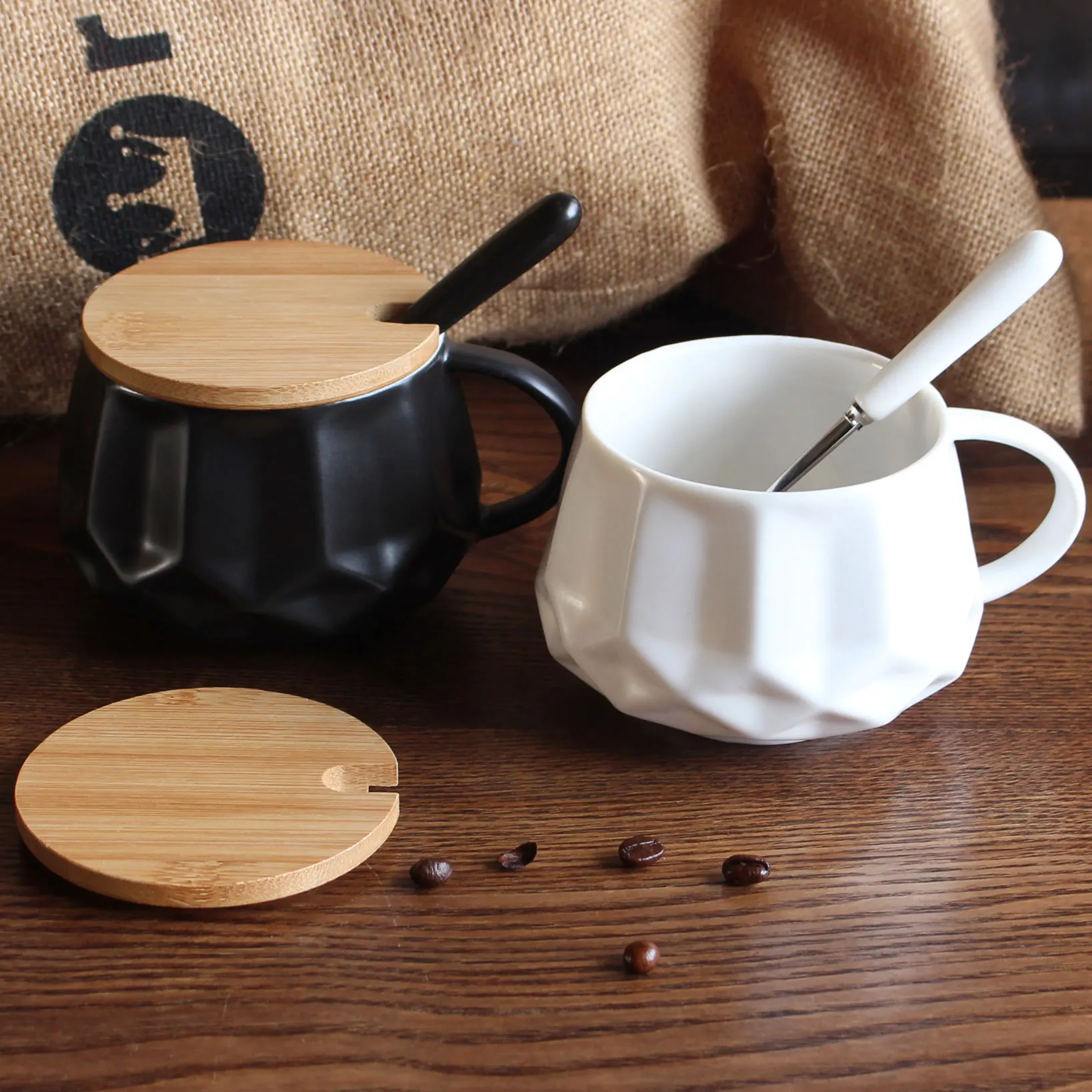 Европейский стиль в форме шариковой ручки кружка большой емкости кружки с деревянной крышкой посуда для кофе чашки чая новые подарки чашка молока