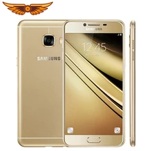 samsung Galaxy C7 разблокированный 5,7 дюймов 4 Гб ОЗУ 32 Гб ПЗУ LTE 4G 16,0 Мп камера Восьмиядерный Android 6,0 мобильный телефон