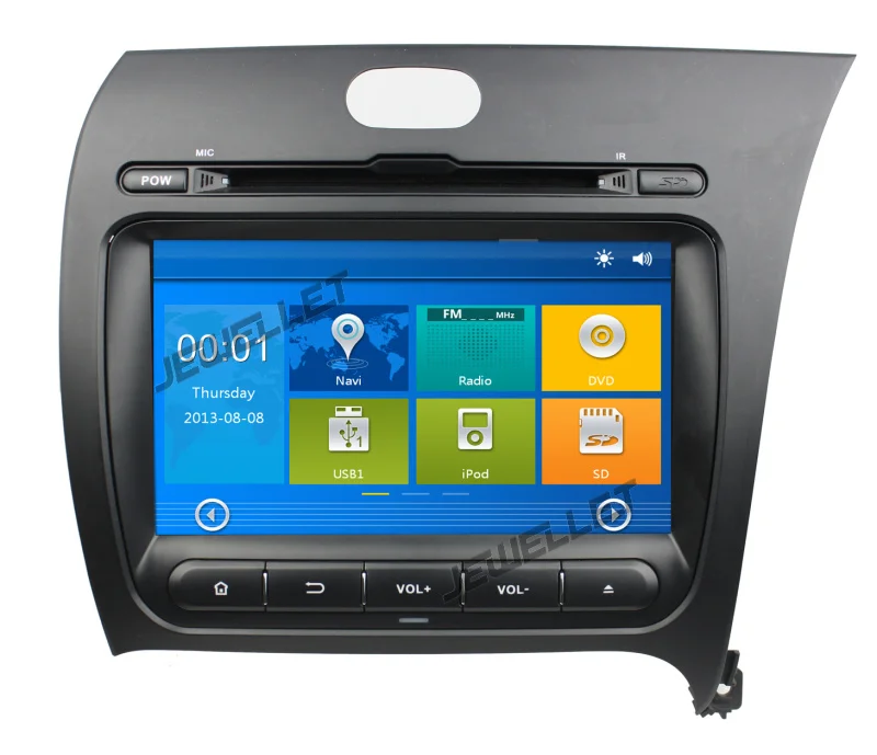

Win8 Menu Car DVD GPS radio Navigation for Naza Kia Forte Cerato 2014-2016 right hand drive with Bluetooth Ipod 3G DVR 1080P