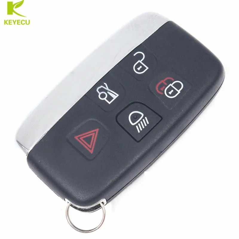 Details about   5 Button Smart Remote Key Fob 433Mhz for Jaguar XF XJ XK XE 2013-17 KOBJTF10A 