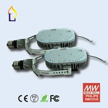 6 шт. в упаковке, E40 E39, 100 Вт, 120 Вт, 150 Вт, нормальный внешний драйвер, светодиодные комплекты для модернизации, балдахин, заменить 400 Вт, smd3030, лампы для парковки