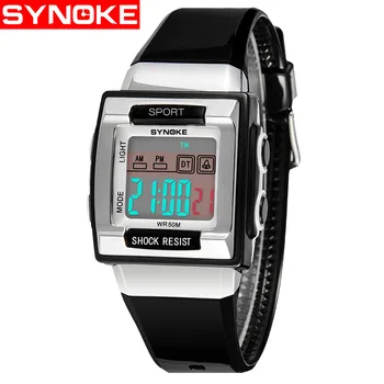 

SYNOKE Children Wrist Watch Waterproof Silicone Digital Watches Kids Fashion LED Sport Watch Students Watches Hour Clock Gift