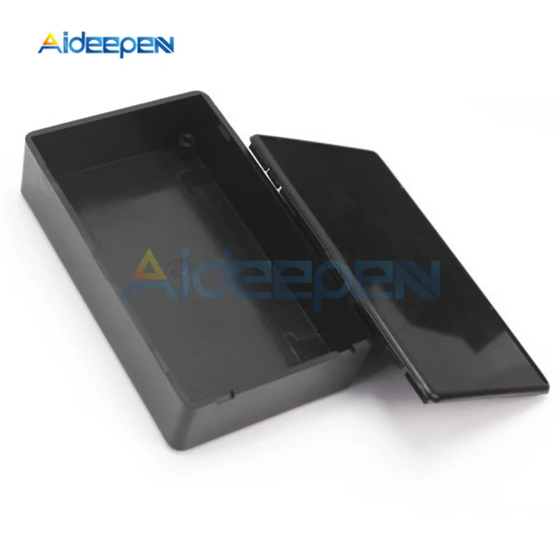

1Pcs ABS DIY Plastic Waterproof Cover Electronic Project Box Case Enclosure Instrument 100x60x25mm Black