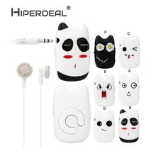 HIPERDEAL Супер Симпатичный USB мини MP3 плееры Поддержка 32 ГБ Micro SD карты памяти+ наушники Музыка Media Slick стильный дизайн# T