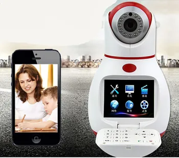 

APP Remote Control Free Intercom Wireless IP Camera With Burglar Alarm System