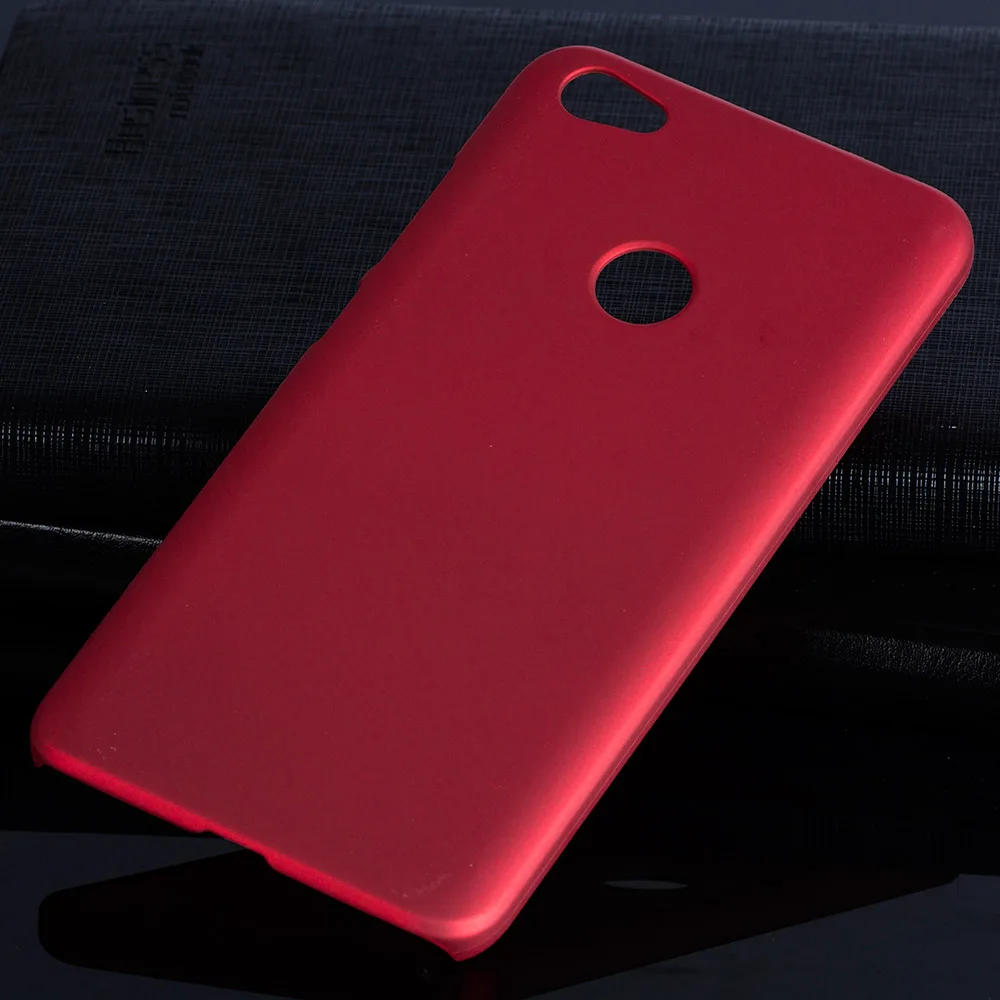 Пластик Coque 5,5 для Xiaomi Redmi Примечание 5A Prime чехол для Xiaomi Redmi Примечание 5A Prime Pro Y1 телефона чехол-лента на заднюю панель - Цвет: Red