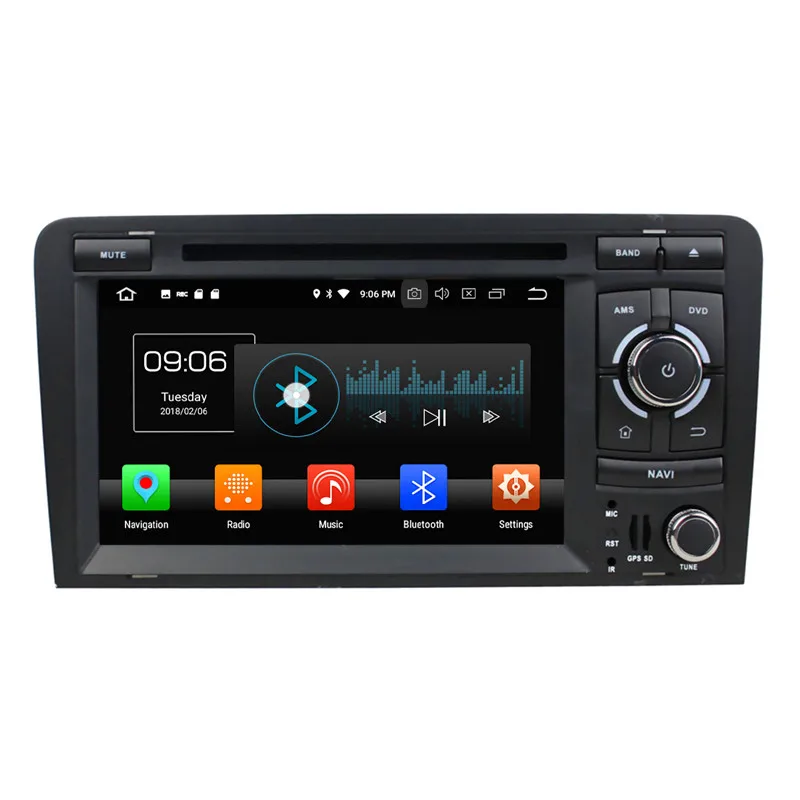 Flash Deal Aotsr Android 8.0 7.1 GPS navigation Car DVD Player For Audi A3 2006-2013 multimedia radio recorder 2DIN 4GB+32GB 2GB+16GB 4 Flash Deal Aotsr Android 8.0 7.1 GPS navigation Car DVD Player For Audi A3 2006-2013 multimedia radio recorder 2DIN 4GB+32GB 2GB+16GB 4