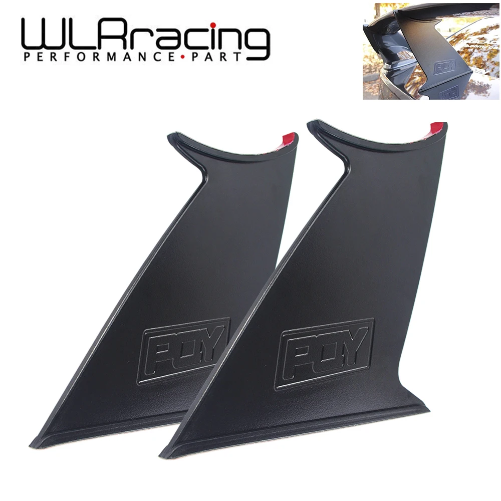 

WLR RACING - Spoiler Wing Stabilizer For subaru STI 2015-18 Spoiler Wing Stiffi Support Rally With PQY logo One Pair JR-WSS02-2