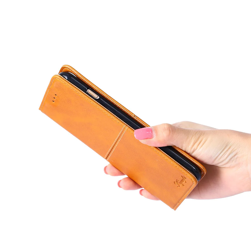 Роскошный кожаный флип чехол для samsung Galaxy J2 Prime J3 J4 J5 J6 J7 J8 Plus Prime Чехол-бумажник на магните чехол для телефона