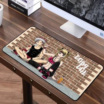 

FFFAS 70X40cm anime cartoon mouse pad for Fairy Tail Anti-slip Rubber Cloth Keyboard Office Desk Pad Computer Gamer Game Mat