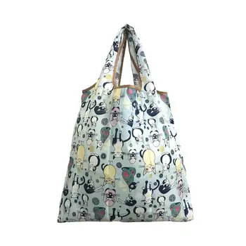 

Unisex Fashionable Foldable Reusable Handy Shopping Bags Tote Pouch Recycle Storage Handbags Case