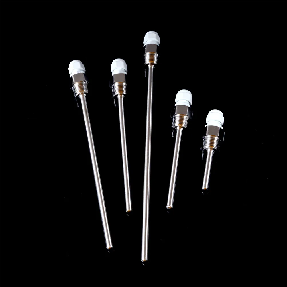 Thermowell 1/2"NPT Threads for Temperature Sensors Stainless Steel