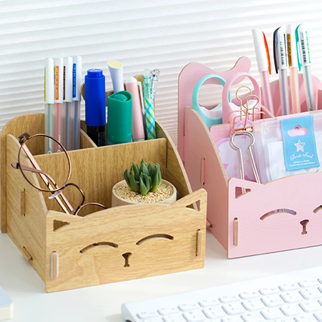 1pc Cute Pig Storage Box, Pencil Holder, Desktop Organizer, Multipurpose  Mini Storage Case, Party Favor, School, Office Supplies, Gift 