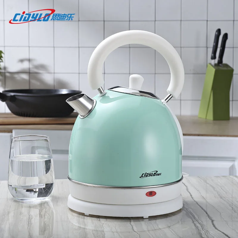 Cidylo 220V Electric Kettle Safety Automatic Power Off 304 Stainless