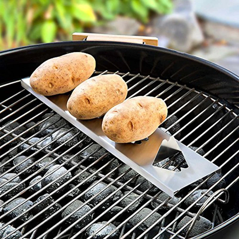 1 шт. подставка для барбекю и картофеля из нержавеющей стали|grill rack|grill toolsstainless steel