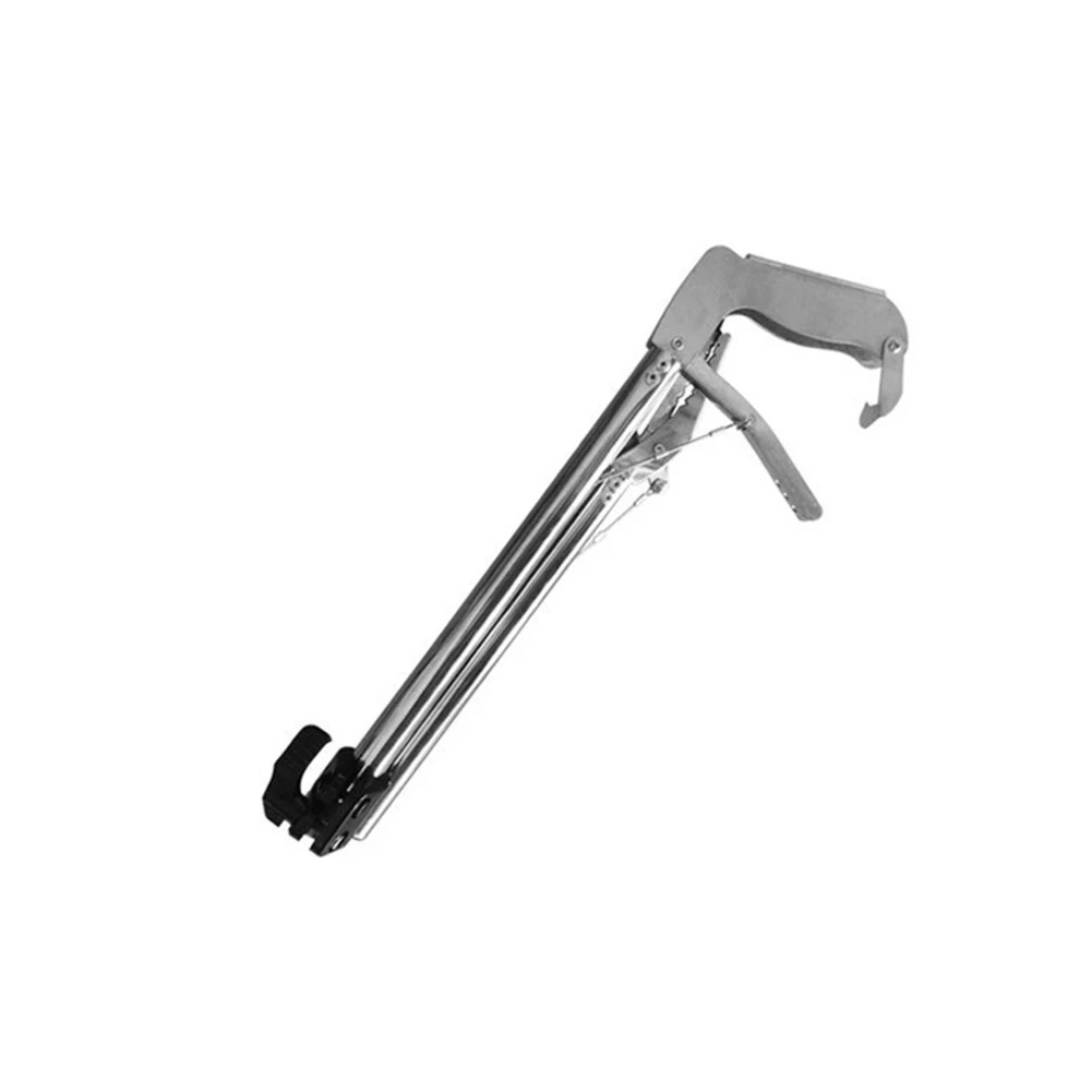 Inoxidável Cobra Alicate Dobrável Tong Vara Grabber Catcher Caça Ferramenta Aço 5 Ferram. atividade ar livre