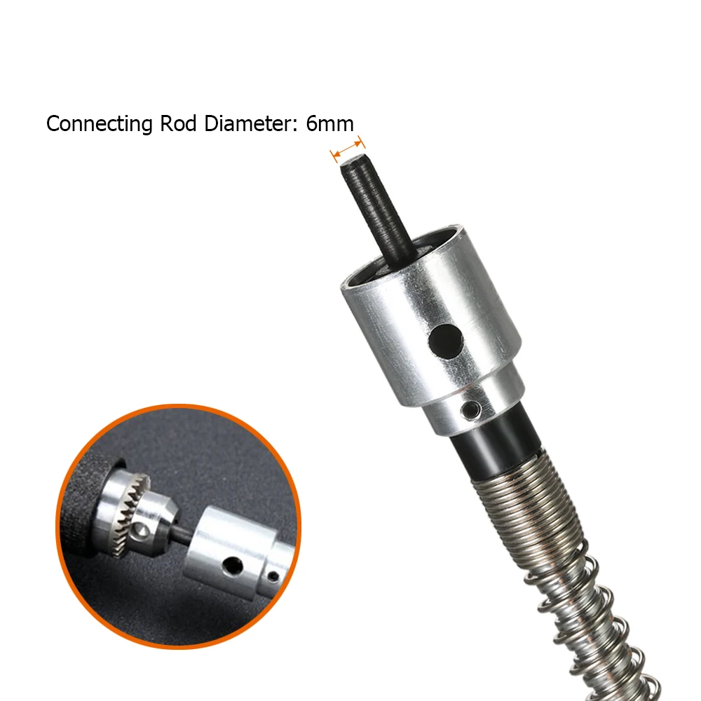 6 мм роторная шлифовальная машина аксессуары 110 см Гибкий вал трубка 0-6,5 мм наконечник для электрической дрели роторный инструмент аксессуар