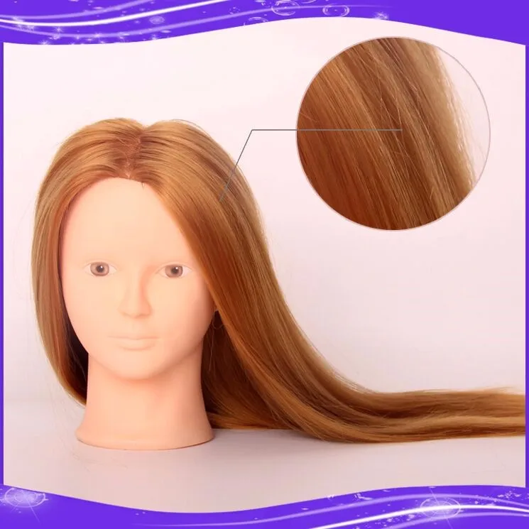 Hairdresser training sexy women mannequin heads with hair for sale hair practice head hair styling mannequins styling head doll7