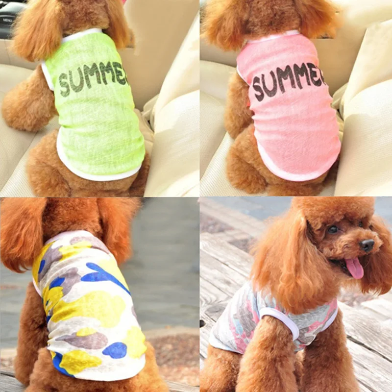 

Pet Dog Clothes for Small Dogs Coat Clothing for Large Dogs Jacket Chihuahua Summer Vest Clothes Costumes for Pet Clothing 30