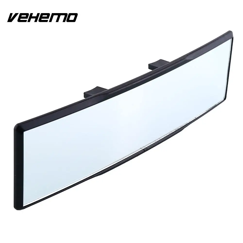 Vehemo Universal 270mm Car Rearview Convex Curve Wide Rear View Mirror