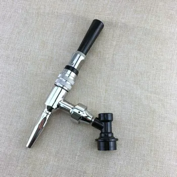 

Stainless Steel Draft Beer Dispensing Nitrogen Nitro Coffee Tap with Liquid ball lock disconnects