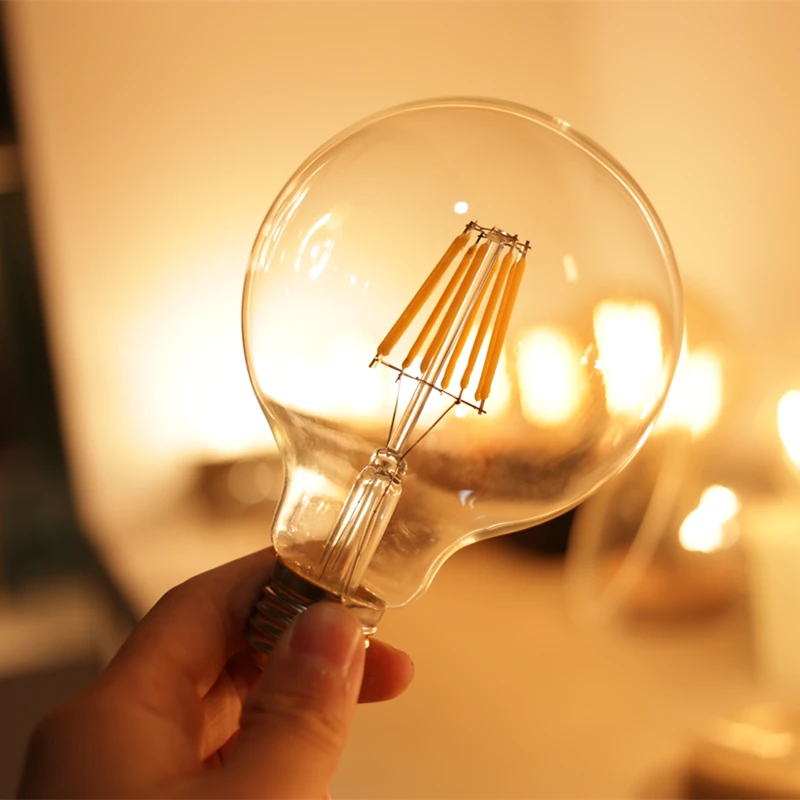Edison font b Led b font Filament font b Bulb b font G80 G95 G125 Big