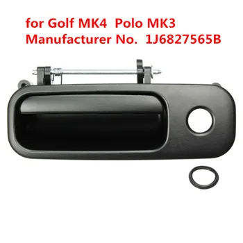 

Rear Tailgate Boot Luggage Exterior Door Handle for Volkswagen VW Golf MK4 Polo MK3 Back Outside Out Trunk Lock Black 1J6827565B