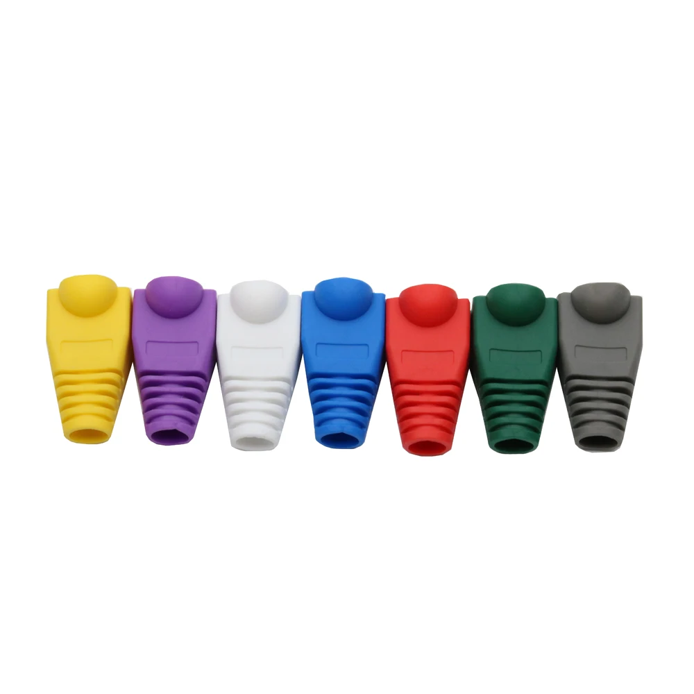 xintylink rj45 connector caps cat5 cat5e cat6 multicolour sheath protective sleeve for network connectors ethernet cable