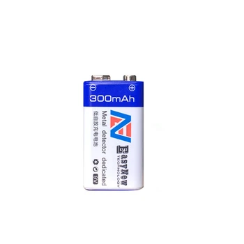 

1pcs/lot 300mAh 9V rechargeable battery NiMH battery 6F22 microphone detector universal meter rechargeable battery