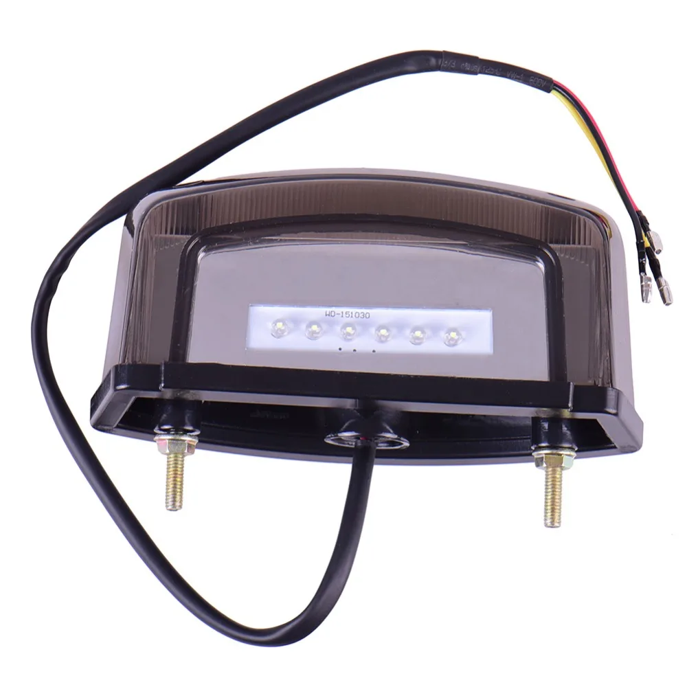 

21 Led Motorcycle Integrated Tail Rear Light Running Brake Turn Signal Amber For Honda Kawasaki Suzuki Yamaha Harley BMW Ducati