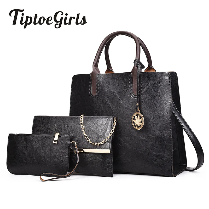 

Winter New Retro Handbags Simple Atmospheric Handbag Professional Business Package High-Capacity Mother-Child Package