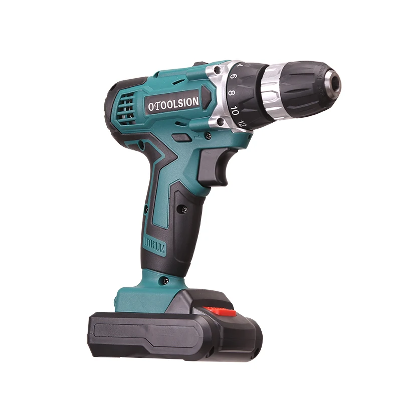 45nm Electric Power Tools  Double Speed Cordless Screwdriver 21V Electric Screwdriver Lithium Battery Drill Wireless (6)