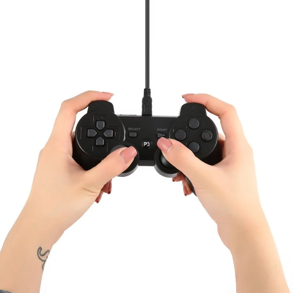 Wireless Bluetooth Gamepad Six-axis Vibration Joystick Gaming Joypad For Playstation Dualshock3 Gamer Game Pad PS3 Controller Wireless Bluetooth Gamepad Six-axis Vibration Joystick Gaming Joypad For Playstation Dualshock3 Gamer Game Pad PS3 Controller