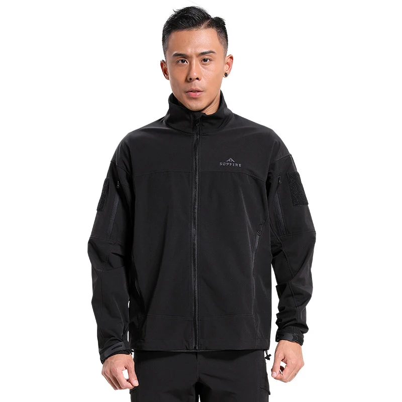 

Men Outdoor Softshell Jacket Waterproof Hiking Camping Jacket Military Tactical Hunting Jackets Winter Windproof Jacket Wholesal