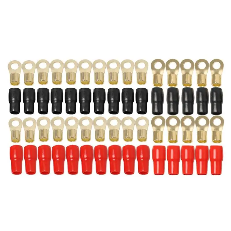 Buy 5/10Pair 4GA Gauge Connectors Car Audio Power